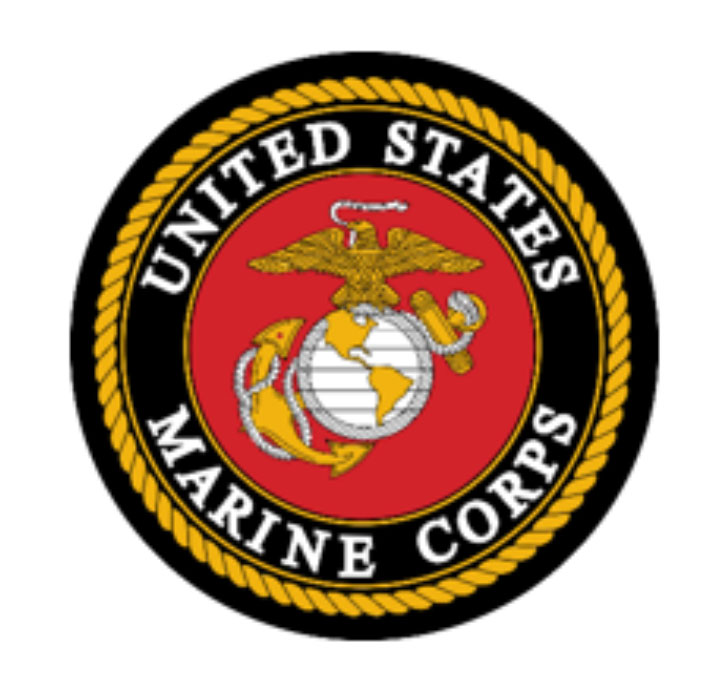 marine corps military service seal full color service seal