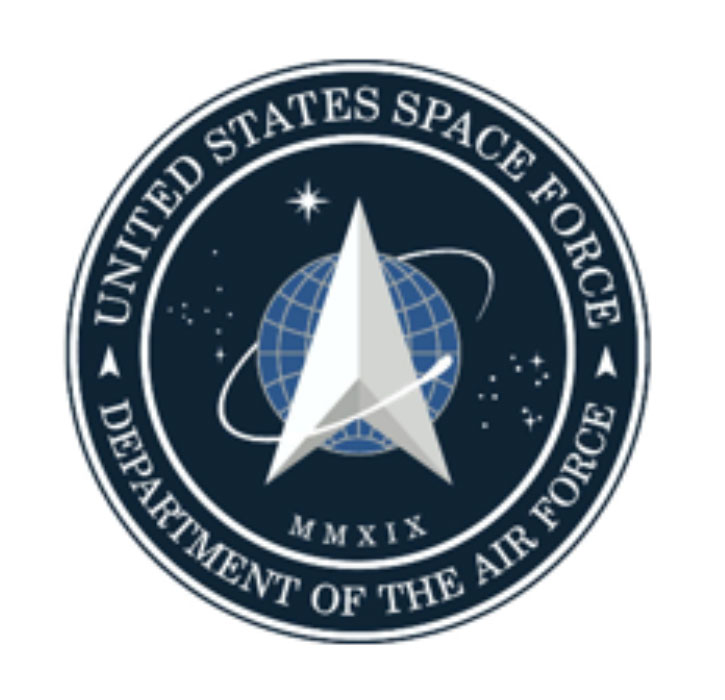 space force military service seal full color service seal