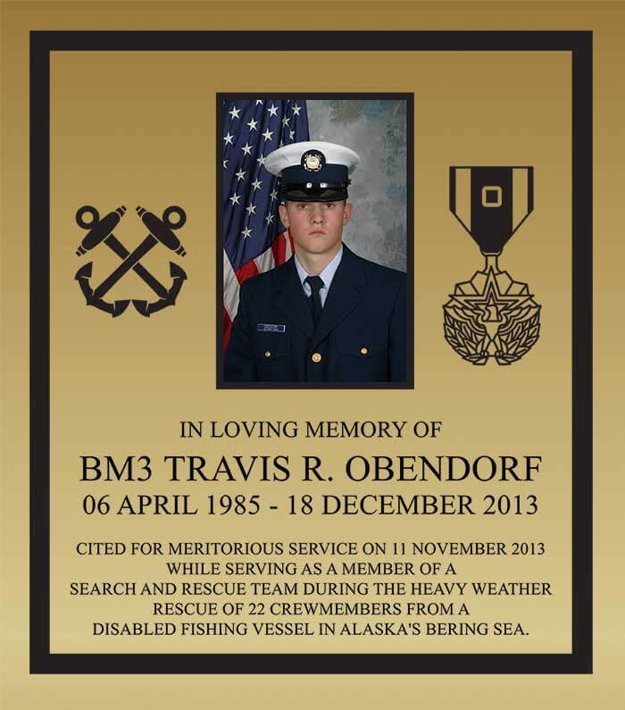 image Cast  Bronze Military Emblems plaque, image cast portrait bronze plaque